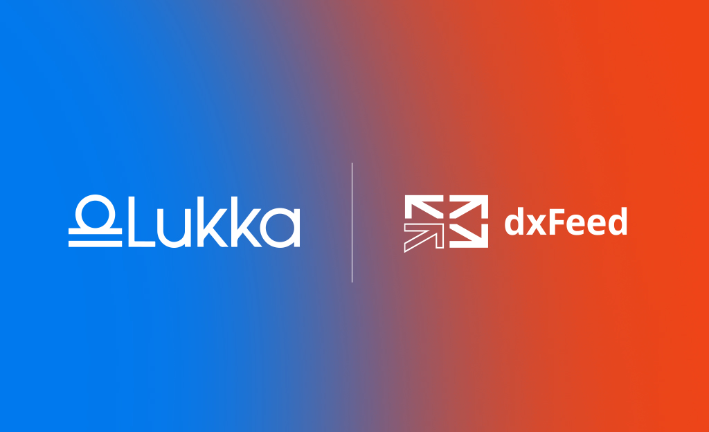 dxFeed partners with Lukka - company logos