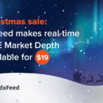 Christmas sale: dxFeed makes real-time CME Market Depth available for $19