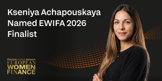 dxFeed’s Kseniya Achapouskaya Named Finalist at the 2026 European Women in Finance Awards